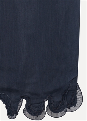 Tula above knee chiffon ruffle skirt Sky Captain ROTATE By Birger Chrisensen 